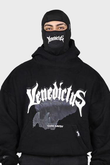‘DARK HAVEN’ Heaven Hoodie - Black