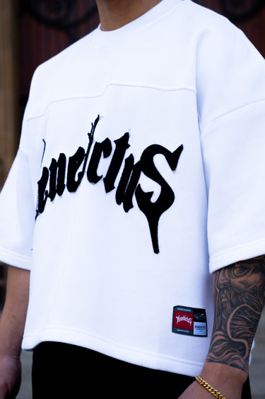 Boxy Signature VDS Cropped Jersey - White