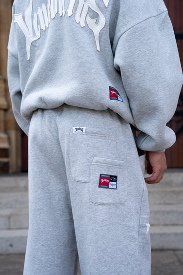 Signature VDS Adjustable Sweatpants - Light Grey