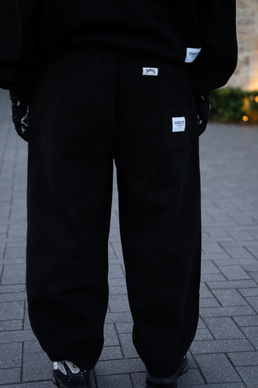 Blank Heavyweight Sweatpants - Black