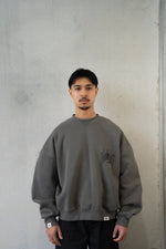 Stone Grey VDS Arch Logo Crewneck