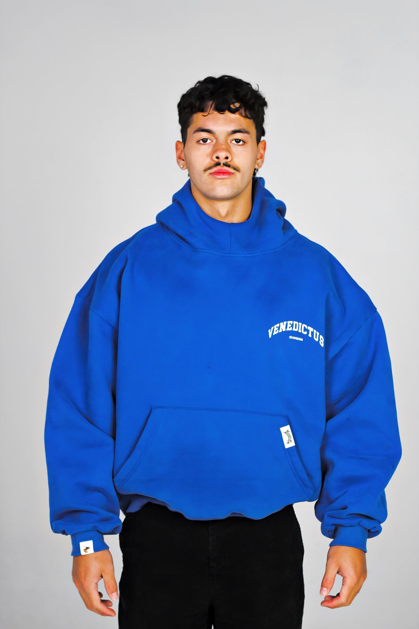 Champion hoodie royal clearance blue